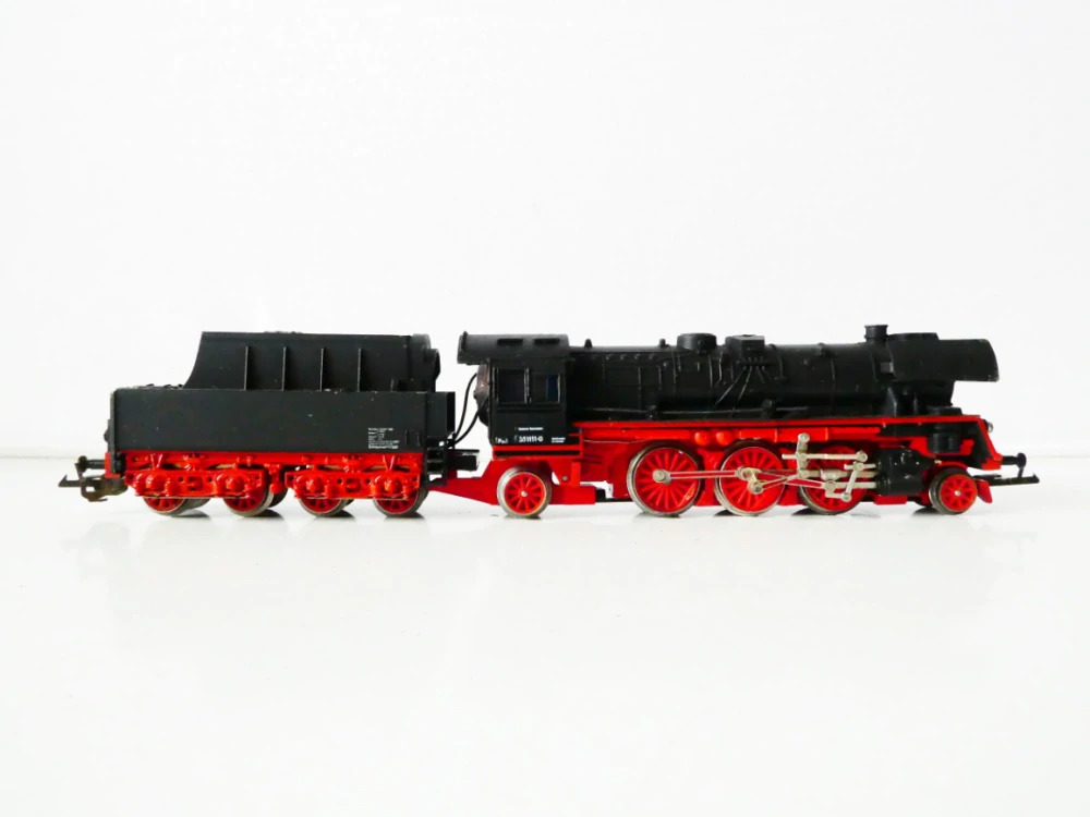 TT ZEUKE Parní lokomotiva BR 35 1111 DR s tendrem OSVĚTLENÁ TOP STAV NEPOUŽÍVANÁ v krabičce