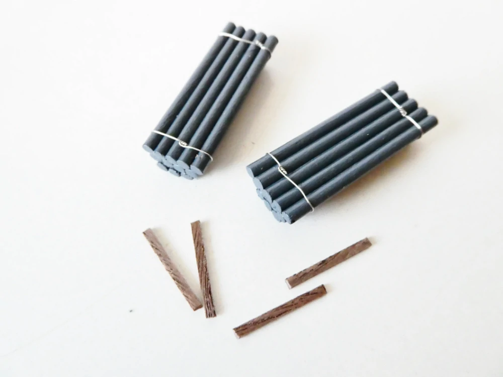 SET 2 ks Roury šedé - náklad na vůz nebo stavební doplněk