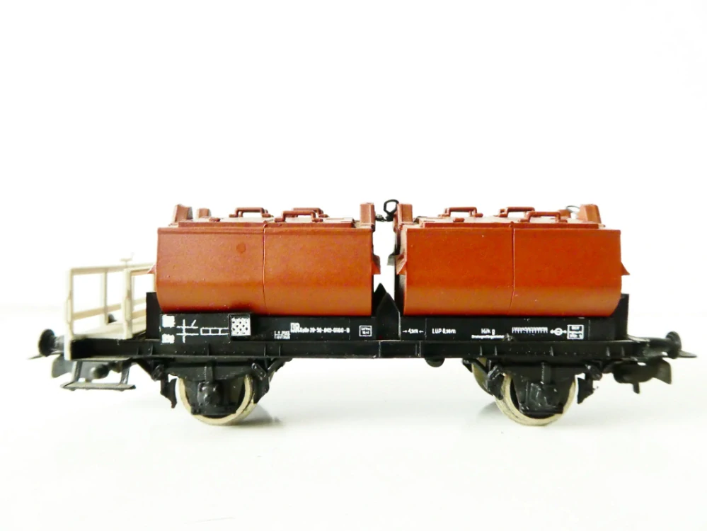 H0 PIKO Nákladní vůz s kontejnery na vápno 20 50 040 0100-9 DR PĚKNÝ STAV