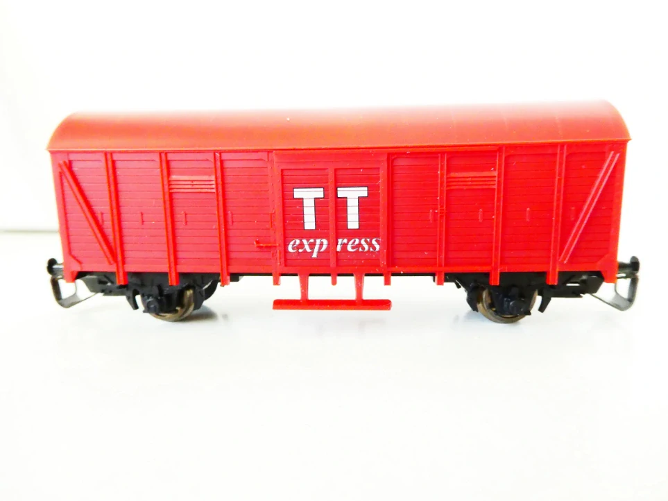 TT TILLIG 14166 Nákladní vůz krytý s logem "TT express" TOP STAV NEPOUŽITÝ v orig. krabičce