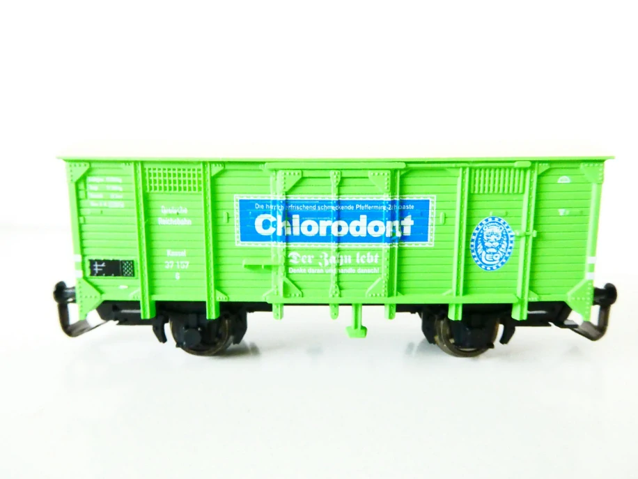 TT TILLIG 14138 Nákladní vůz krytý Chlorodont 37 157 DR TOP STAV NEPOUŽITÝ v orig. krabičce