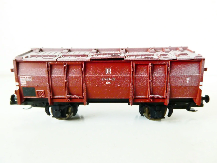 TT TILLIG 14710 Vůz na přepravu vápna s odklopnými víky 21-61-33 DR TOP STAV NEPOUŽITÝ v orig. krabičce