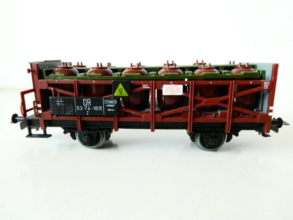 H0 PIKO - Nákladní vůz na kyselinu DR 53-74-16 TOP STAV NEPOUŽITÝ