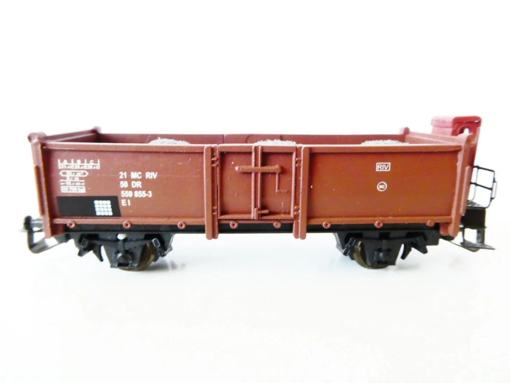TT TT-CLUB 4361-7 Nákladní vůz otevřený s budkou brzdaře a nákladem uhlí 559 855-3 DR TOP STAV NEPOUŽITÝ v orig. krabičce
