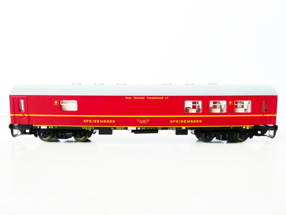 TT TILIG 13753 Jídelní vůz "Verein Sachsischer Eisenbahnfreunde" (VSE) - REKO-Museums TOP STAV NEPOUŽITÝ v orig. krabičce s návodem NOVÉ
