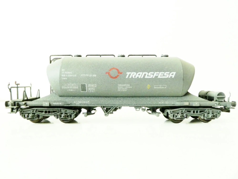 H0 Electrotren Nákladní vůz na cement vůz TRANSFESA 930 5 029-6 RENFE PĚKNÝ STAV