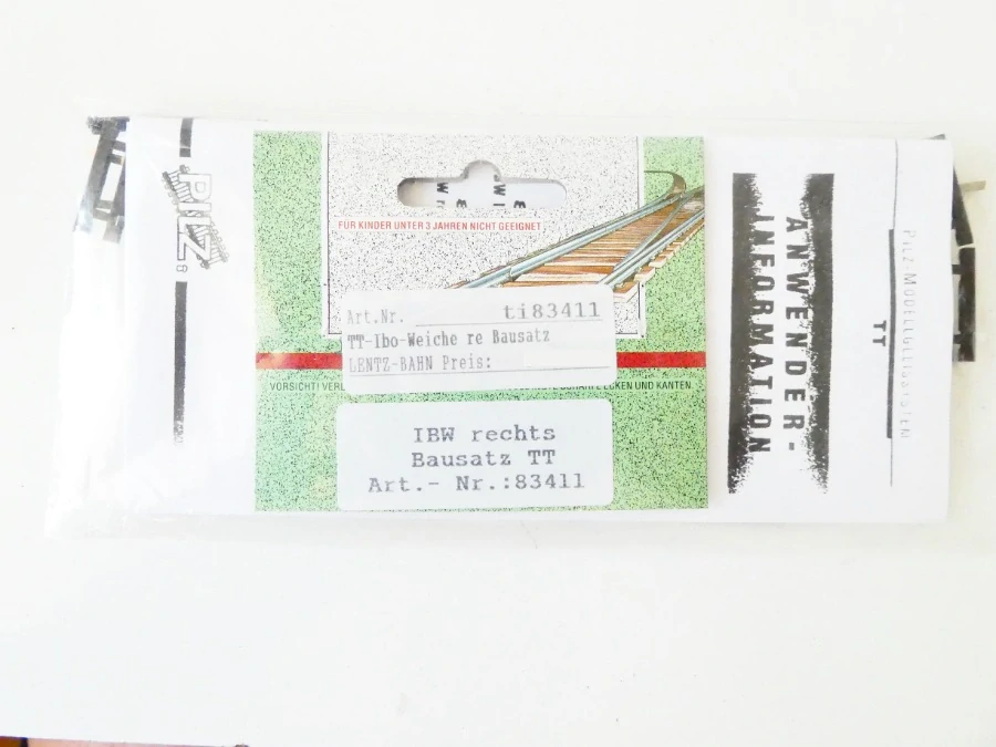 TT PILZ Stavebnice výhybky pravé 83411 NEPOUŽITÉ orig. zabalené
