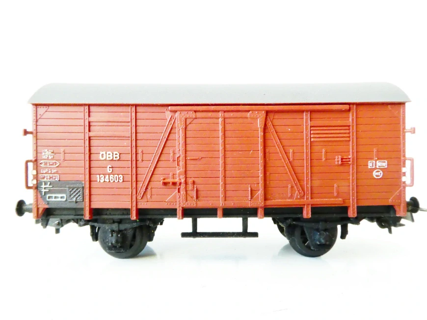 H0 PIKO Nákladní vůz krytý G 134603 ÖBB PĚKNÝ STAV v krabičce
