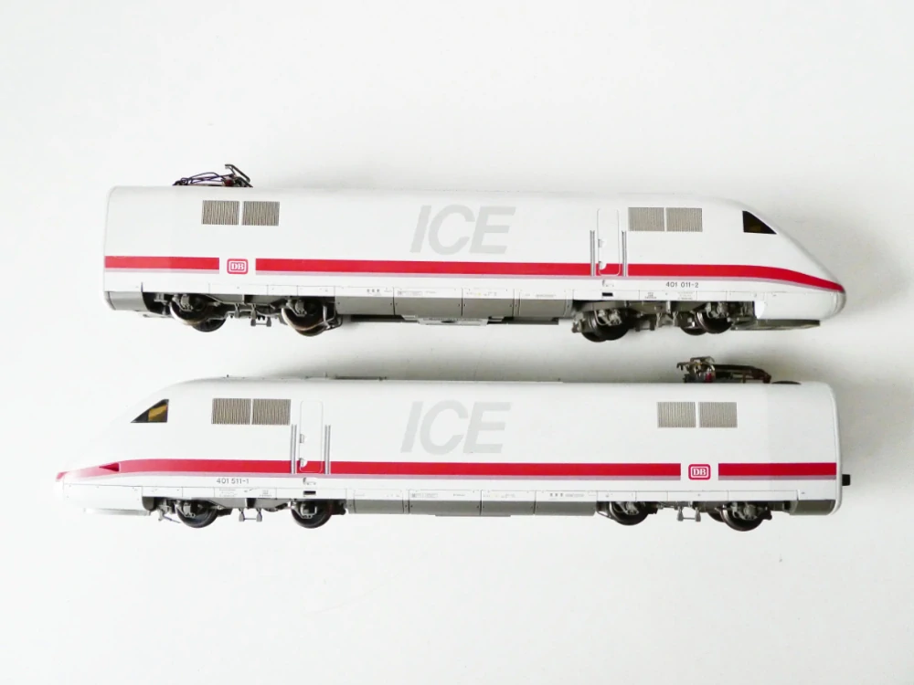 H0 Fleischmann 4440 Elektrická souprava ICE BR 401 011-2/401 511-1 DB OSVĚTLENÁ PĚKNÝ STAV