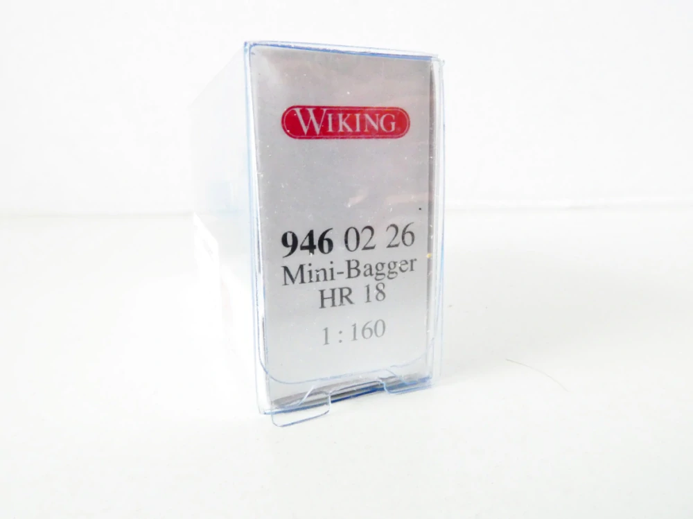 N WIKING 946 02 26 Bagr Mini-Bagger HR 18 TOP STAV NOVÝ v krabičce