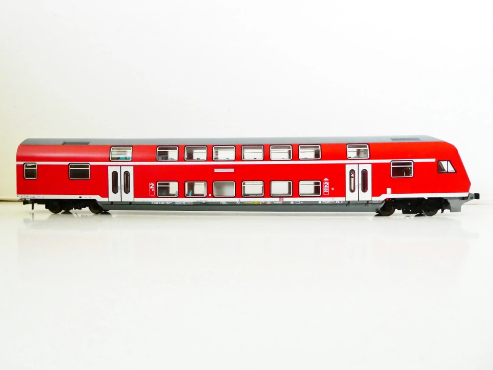 H0 TILLIG 73771 Patrový vůz 2. tř. DBzf 761 rot DB AG PĚKNÝ STAV v krabičce s doplňky a průvodním listem