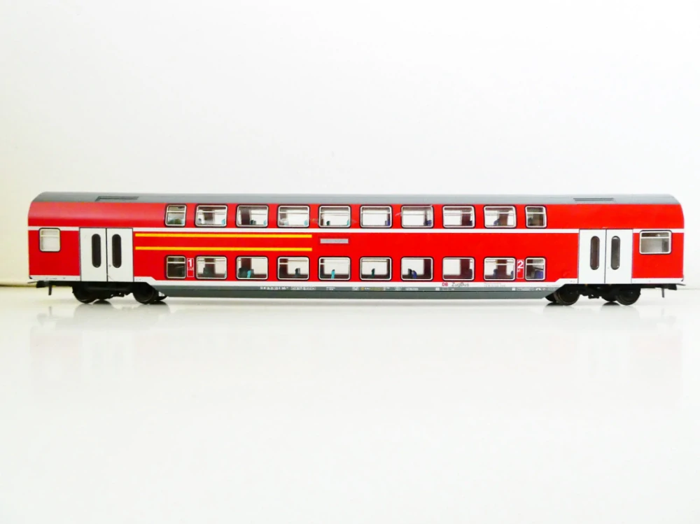 H0 TILLIG 73787 Patrový vůz 1. a 2. tř. Reio RAB DABz755 rot DB AG PĚKNÝ STAV v krabičce s průvodním listem