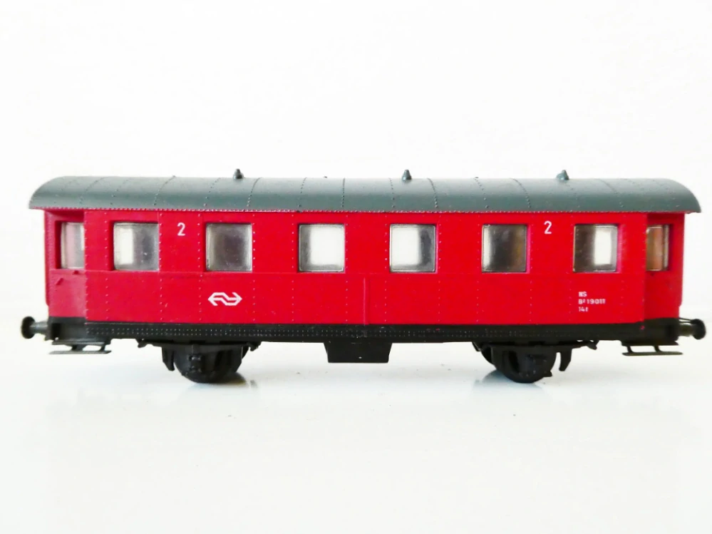 H0 Prefo Osobní vůz 2. tř. B2 19011 NS TOP STAV NEPOUŽITÝ