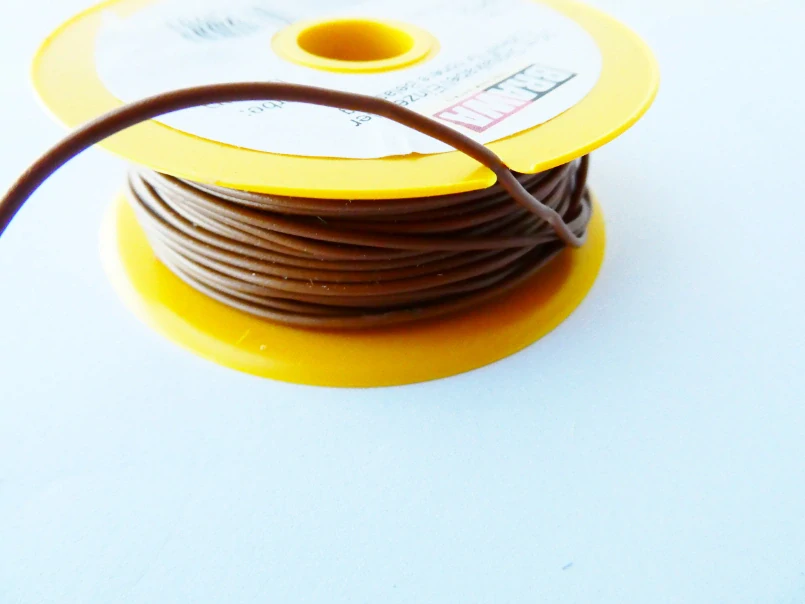 Brawa 3212 Kabel na cívce hnědý 0,25 mm2