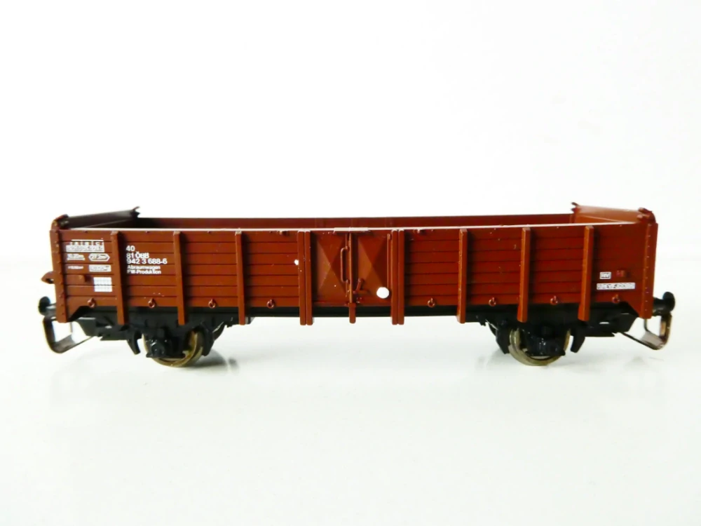 TT TILLIG 14274 Nákladní vůz otevřený 40 81 942 3 688 - 6 „Holz-Halbbord“ ÖBB TOP STAV NOVÝ v orig. krabičce