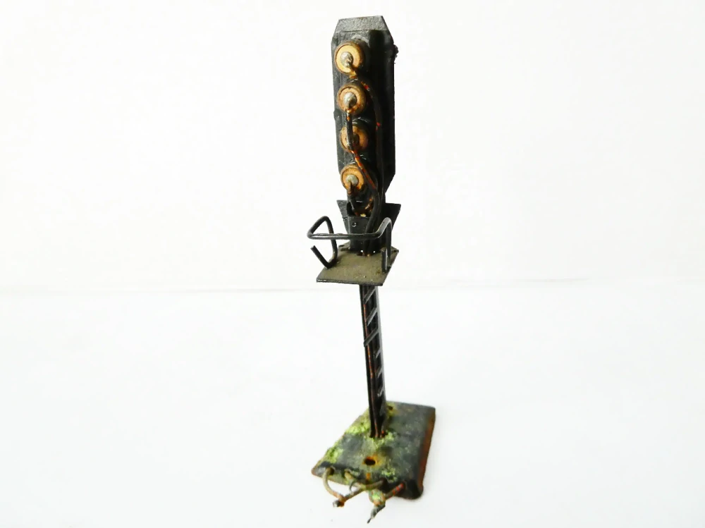 H0 Světelné návěstidlo starší výroby 9 cm