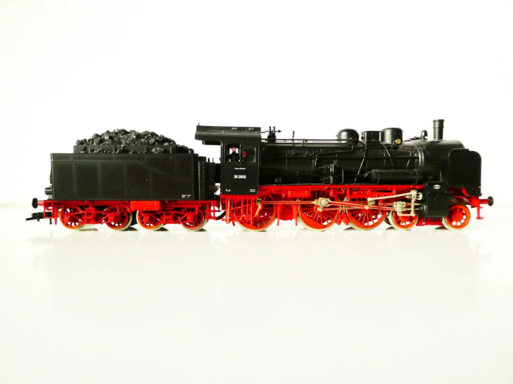 H0 FLEISCHMANN Parní lokomotiva BR 38 2609 DR OSVĚTLENÁ TOP STAV