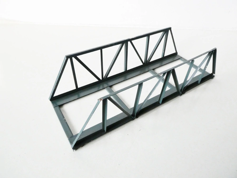 H0 Železniční most kovový 18 x 6,5 x 4,5 cm