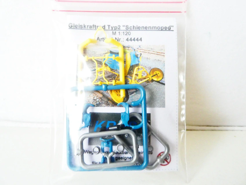 TT KRES Modelle 44444 Stavebnice Kolejový moped 1:120 NOVÉ ZABALENÉ