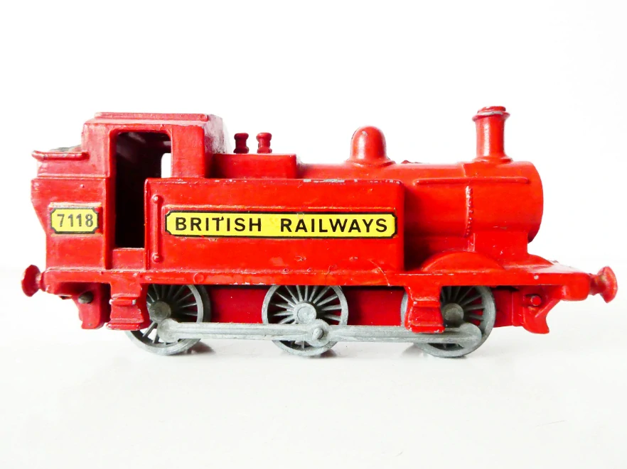 H0 PIKO Parní lokomotiva BRITISH RAILWAYS 7118 - CELOKOVOVÝ MODEL BEZ MOTORU