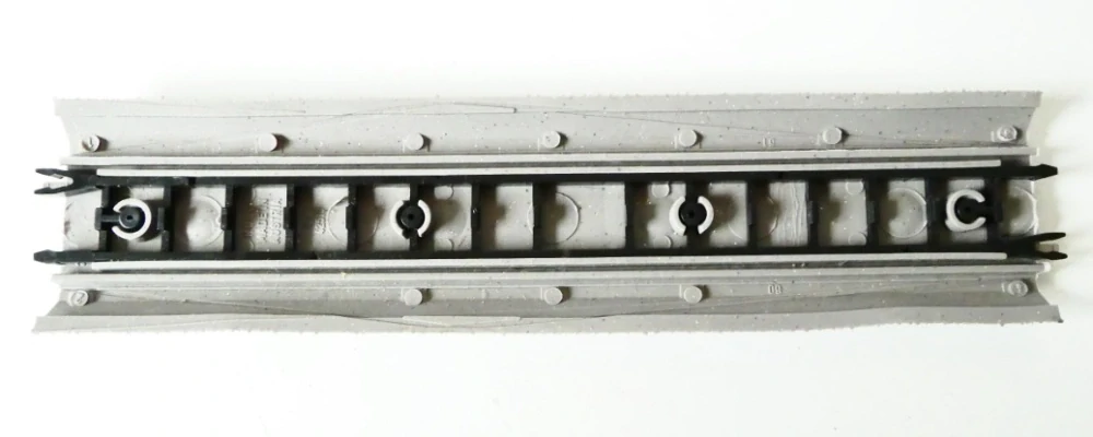 H0 ROCO 42510 Kolej rovná G1 - 230 mm s imitací štěrku