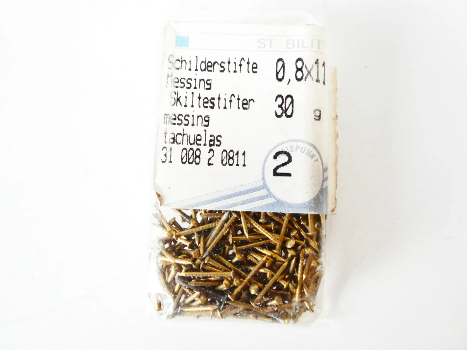 MIX hřebíčků a vrutů - délka 11 mm (20 g)