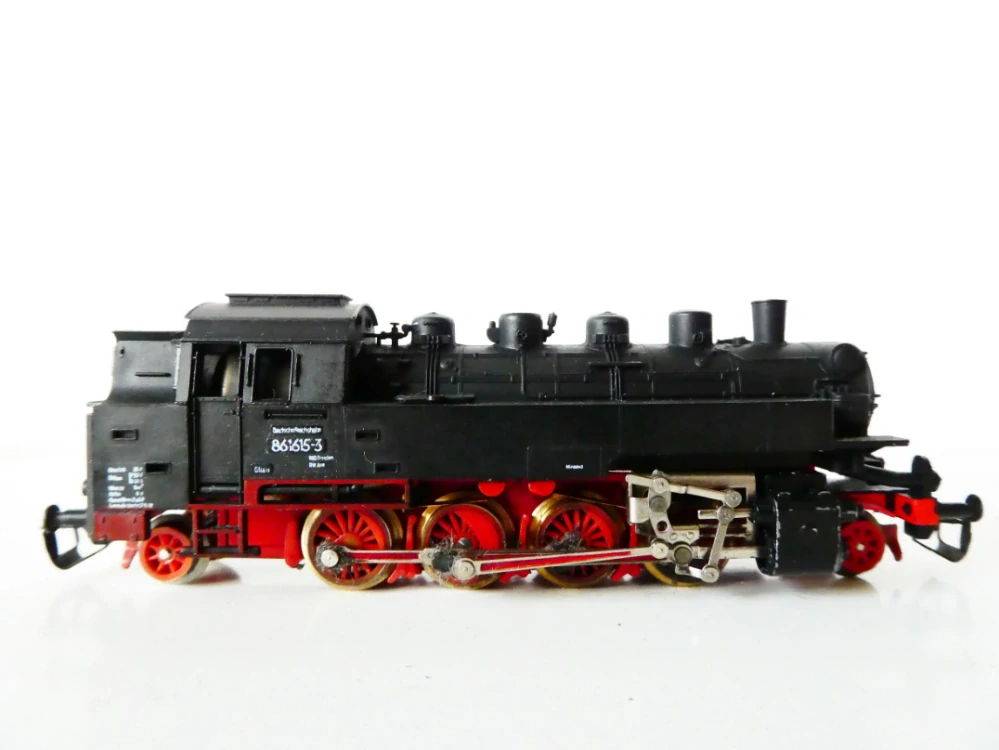 TT BTTB Parní lokomotiva BR 86 1615-3 DR PĚKNÝ STAV