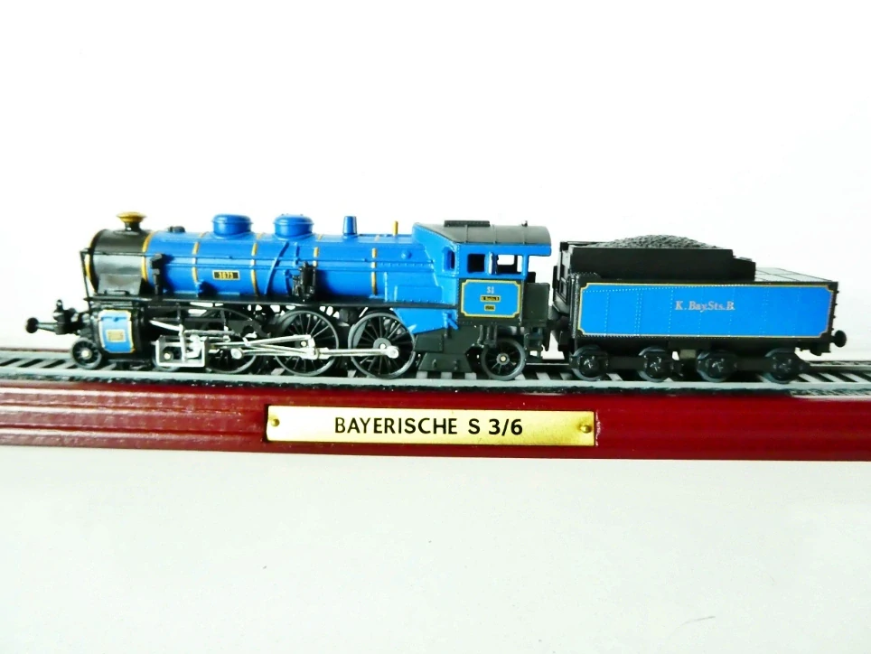 H0 Model parní lokomotivy s tendrem BAYERISCHE S 3/6 - MAKETA (bez motoru) v orig. balení