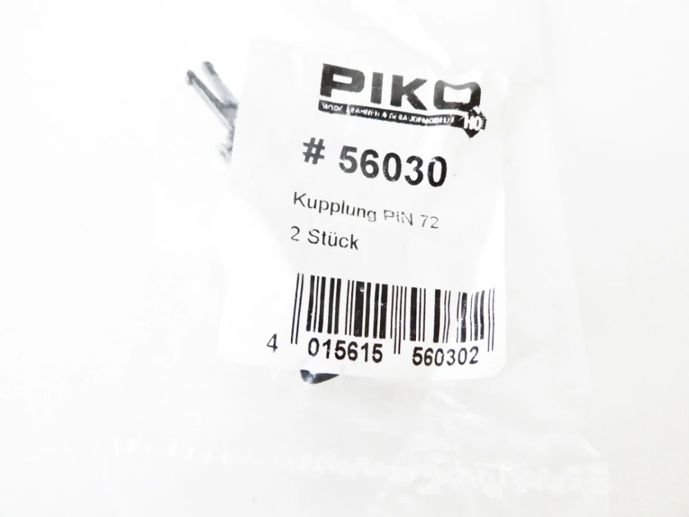 H0 PIKO 56030 Spřáhlo standart - SET 2 ks NOVÉ orig. zabalené