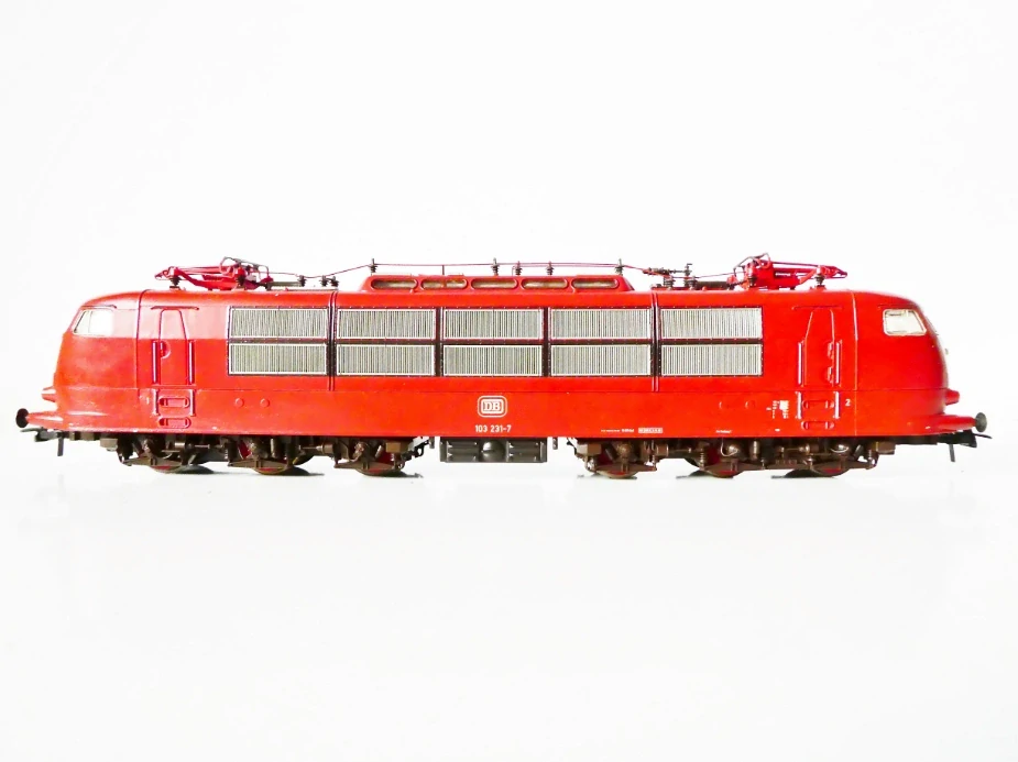 H0 ROCO 43619 DC Elektrická lokomotiva BR 103 231-7 DB OSVĚTLENÁ TOP STAV v krabičce