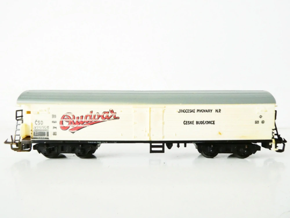 TT ZEUKE Nákladní chladírenský vůz pivo Budweiser Budvar ČSD 