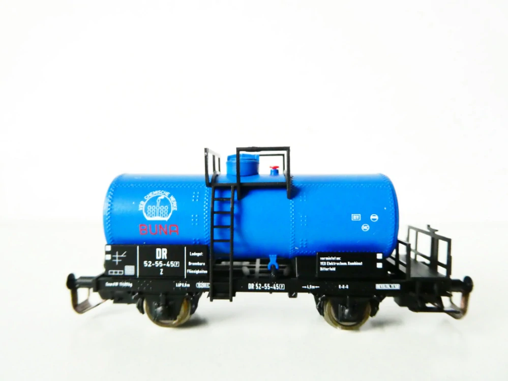TT TILLIG 958076 Cisternový kotlový vůz BUNA 52-54-45 DR TOP STAV NEPOUŽITÝ v orig. krabičce