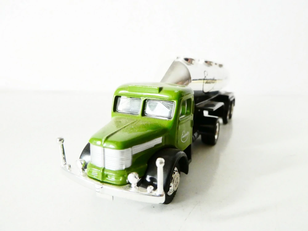 H0 Grell Nákladní automobil s cisternovým návěsem Einsiedler PĚKNÝ STAV