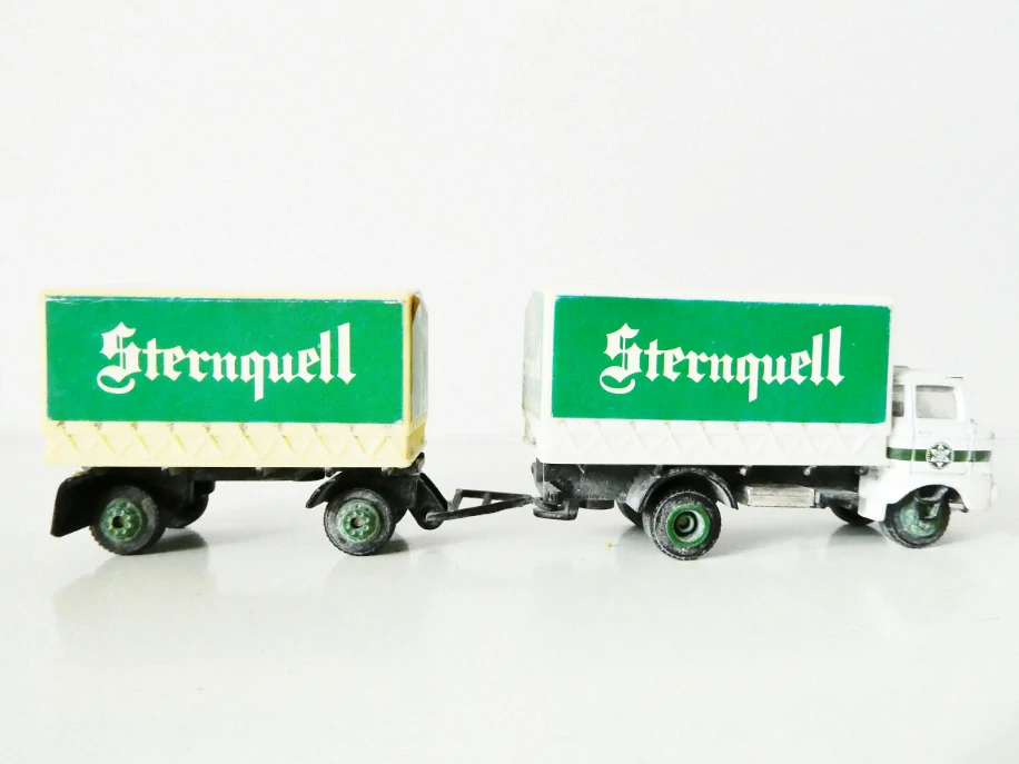 H0 Grell Nákladní automobil IFA Sternquell s přívěsem 