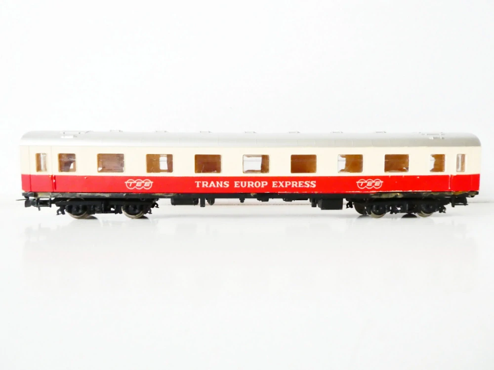 H0 PIKO Osobní rychlíkový vůz TRANS EUROP EXPRESS TEE PĚKNÝ STAV
