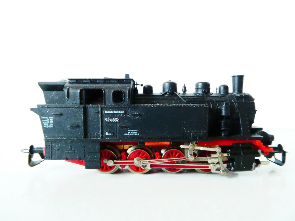 TT BTTB Parní lokomotiva BR 92 6582 DR TOP STAV NEPOUŽÍVANÁ v krabičce
