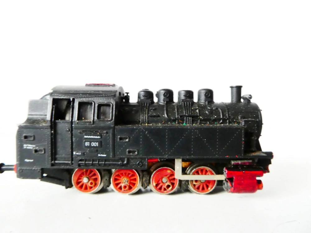 TT BTTB/ZEUKE TORZO - Parní lokomotiva BR 81 001 DR NA NÁHRADNÍ DÍLY