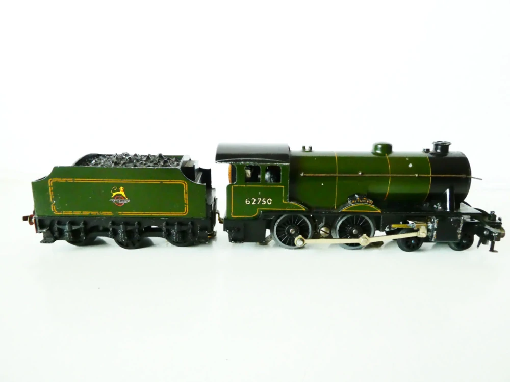 H0 TRIX TTR Parní lokomotiva 62750 BRITISH RAILWAYS s tendrem celokovová ANTIK NA ZPROVOZNĚNÍ