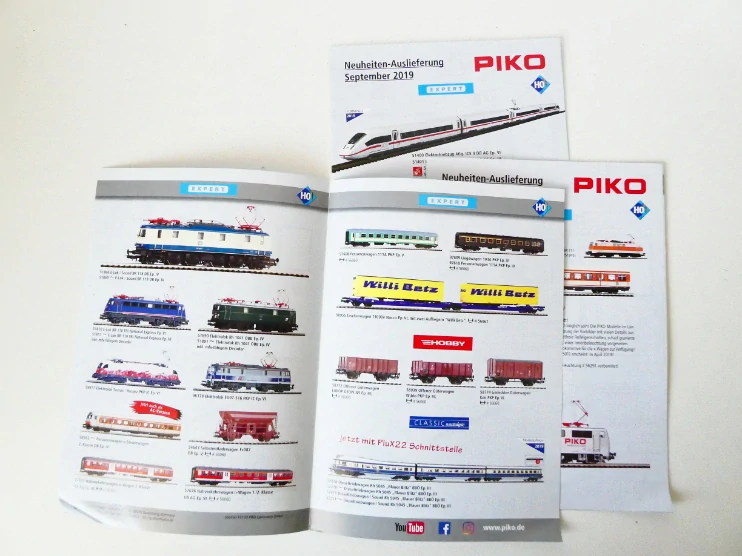 H0 PIKO SET 3 ks - Malý katalog - Novinky 2019