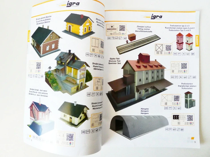 H0/TT/N IGRA Katalog 04/2018 - Budovy, doplňky
