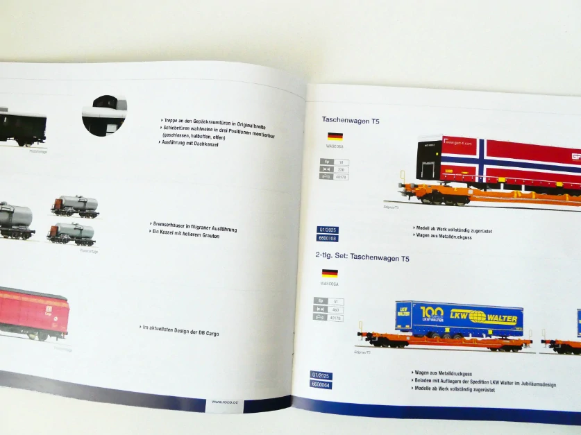 TT ROCO Katalog Zimní novinky 2025