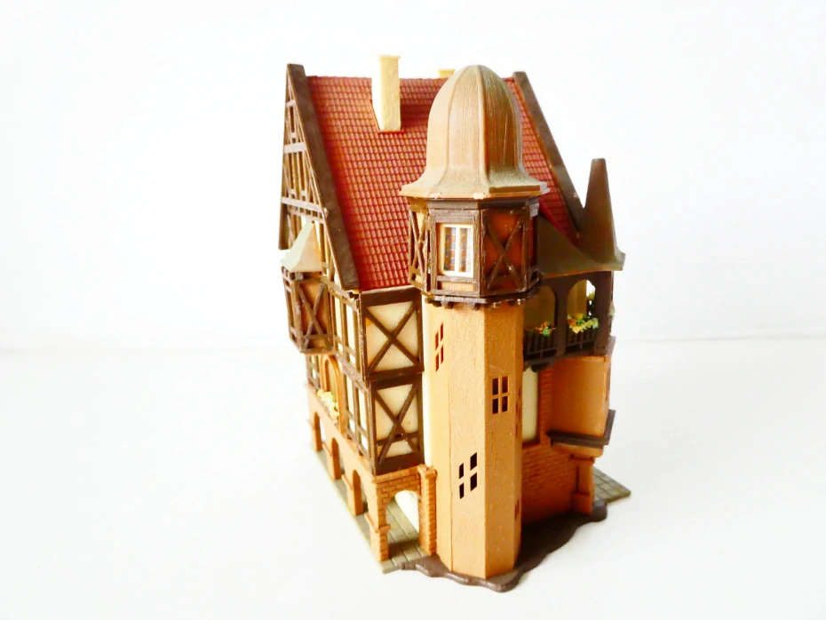 N VOLLMER 19521 Městský hrázděný dům s obchodem TOP STAV