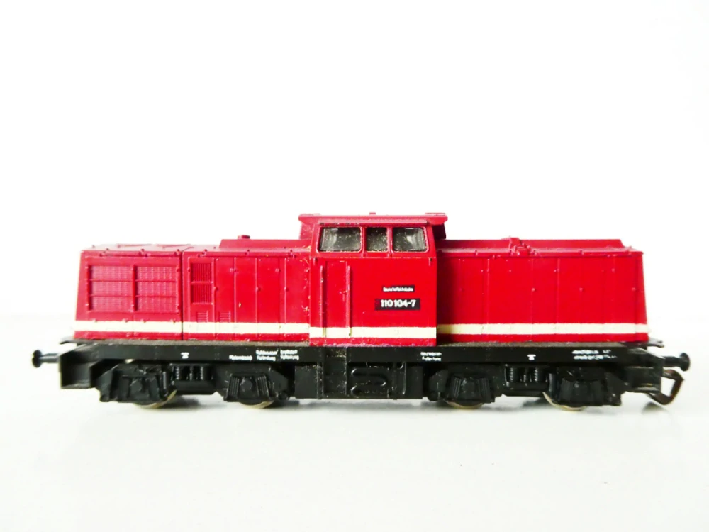 TT BTTB Dieselová lokomotiva BR 110 104-7 DR PĚKNÝ STAV