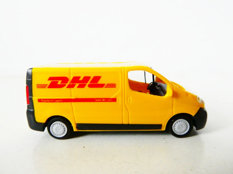 H0 RIETZE Dodávka DHL TOP STAV