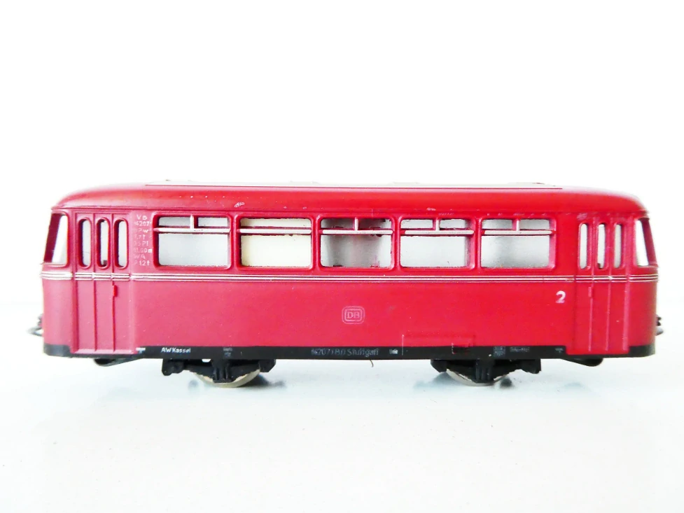 H0 MÄRKLIN 4018 Přídavný vůz k motorové soupravě  VT 75 - 2. tř. VB 142 071 DB OSVĚTLENÝ PĚKNÝ STAV v orig. krabičce