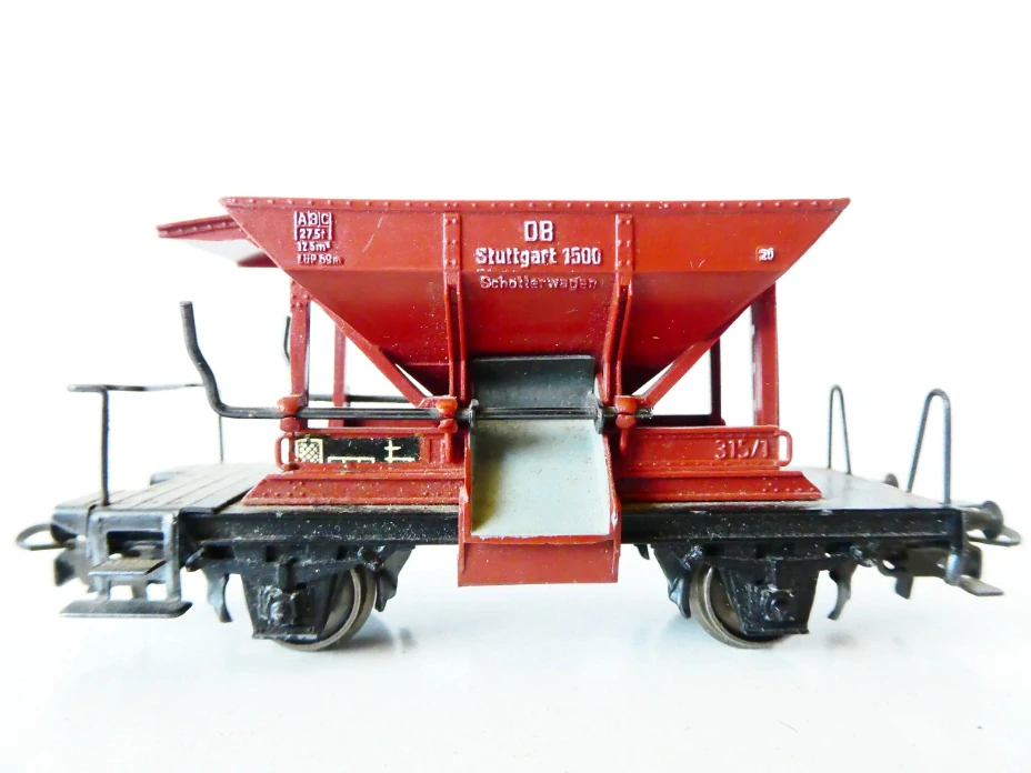H0 MÄRKLIN 4610 Samovýsypný vůz 1500 Stuttgart DB TOP STAV v orig. krabičce