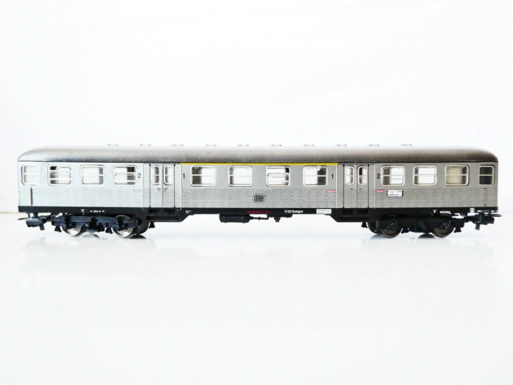 H0 MÄRKLIN 4043 Osobní vůz 1. a 2. tř. Silberling DB PĚKNÝ STAV v orig. krabičce