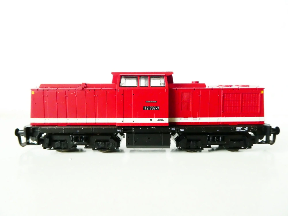TT TILLIG 02580 Dieselová lokomotiva BR 112 787-7 DR TOP STAV OSVĚTLENÁ NEPOUŽÍVANÁ v krabičce s doplňky a návodem