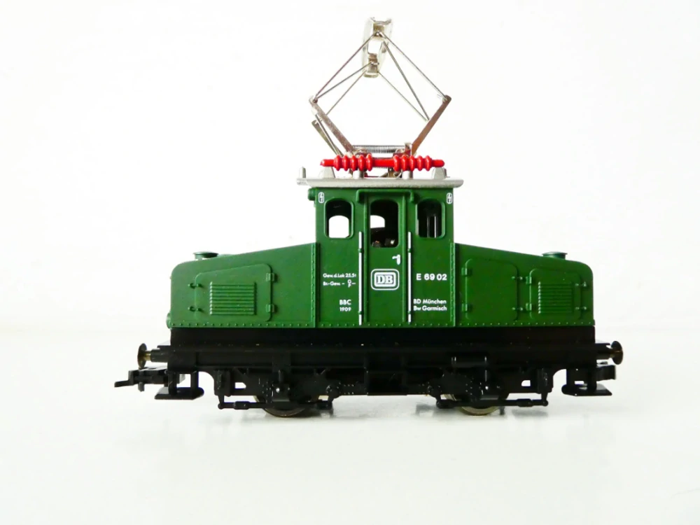 H0 Fleischmann 4300 Elektrická lokomotiva E69 02 DB TOP STAV NEPOUŽITÁ v orig. krabičce s návodem NOVÁ