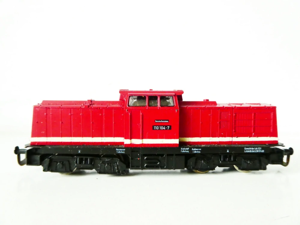 TT BTTB Dieselová lokomotiva BR 110 104-7 DR TOP STAV NEPOUŽÍVANÁ v orig. krabičce s návodem
